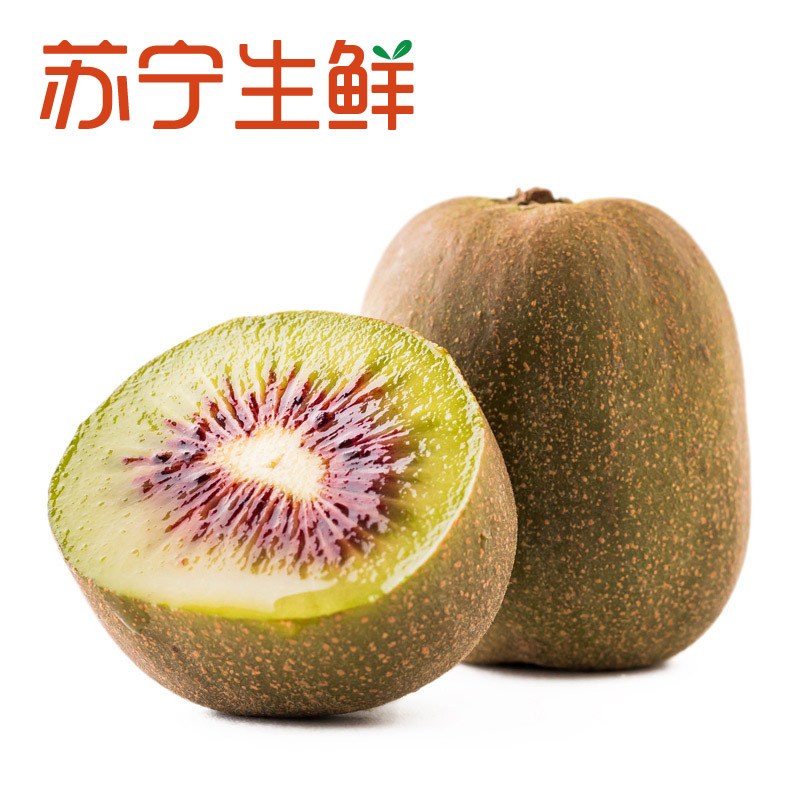 【苏宁生鲜】国产红心猕猴桃1.9kg原箱(20-22个) 奇异果 新鲜水果