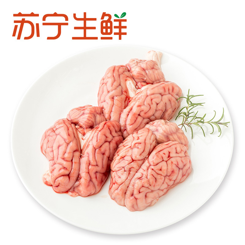 【苏宁生鲜】双汇筷乐亿家冻猪脑600g
