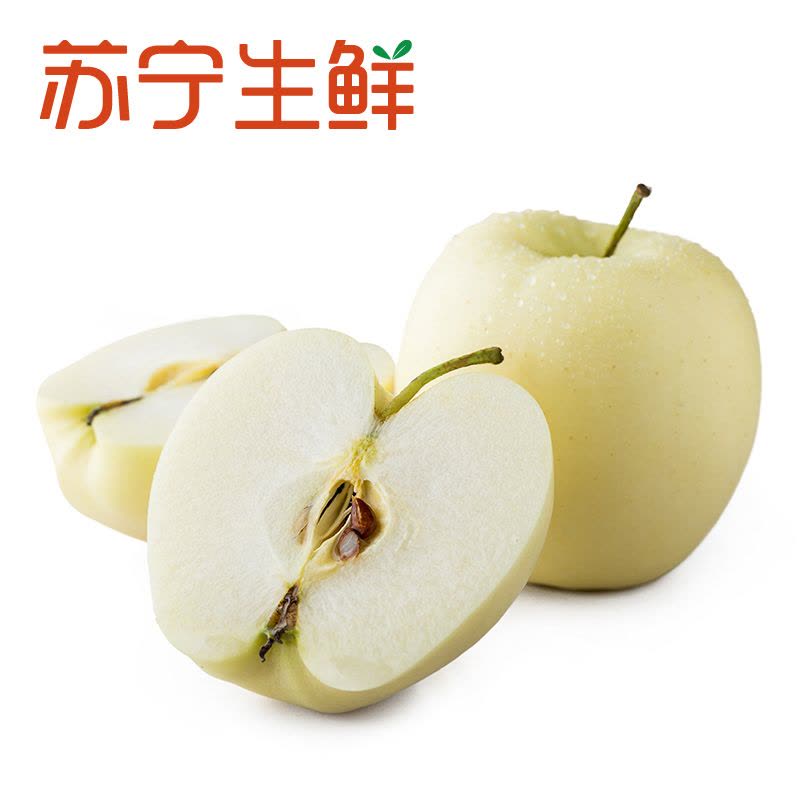 [苏宁生鲜]甘肃黄蕉苹果6个果径75-80mm图片