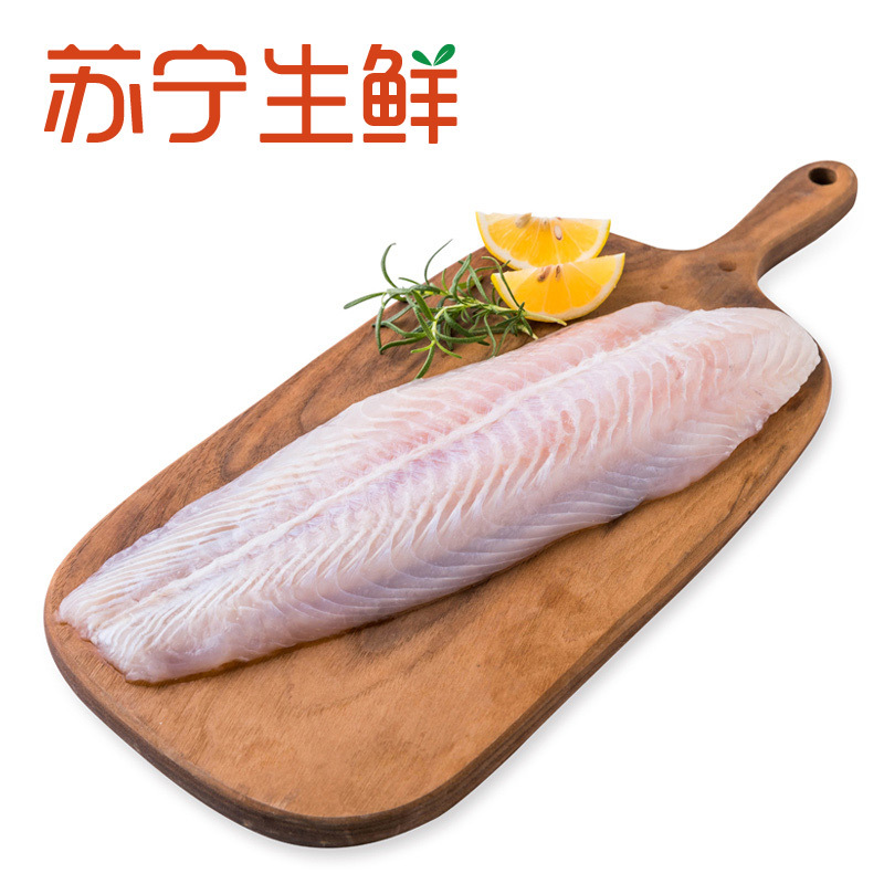 [苏宁生鲜]越南冷冻巴沙鱼片1.68kg(6片装)