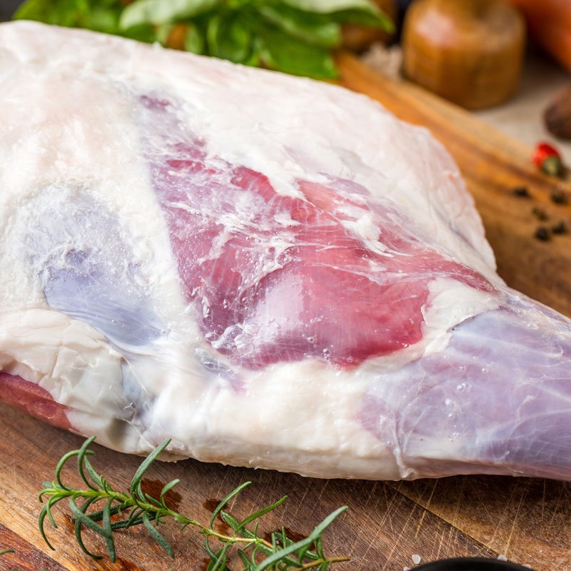 【苏宁生鲜】恒都带骨羊后腿2kg