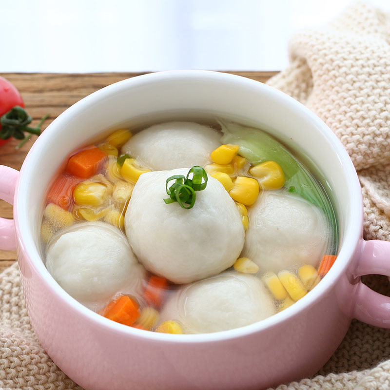 苏宁生鲜海欣正宗爆汁小鱼丸500g