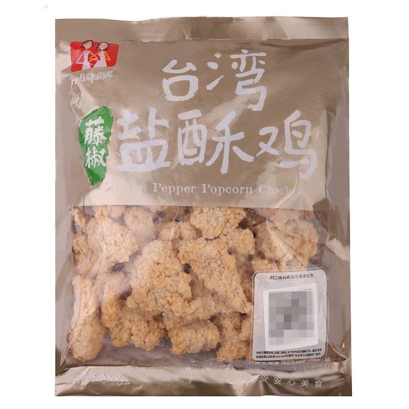 [苏宁生鲜]姐妹厨房藤椒盐酥鸡500g