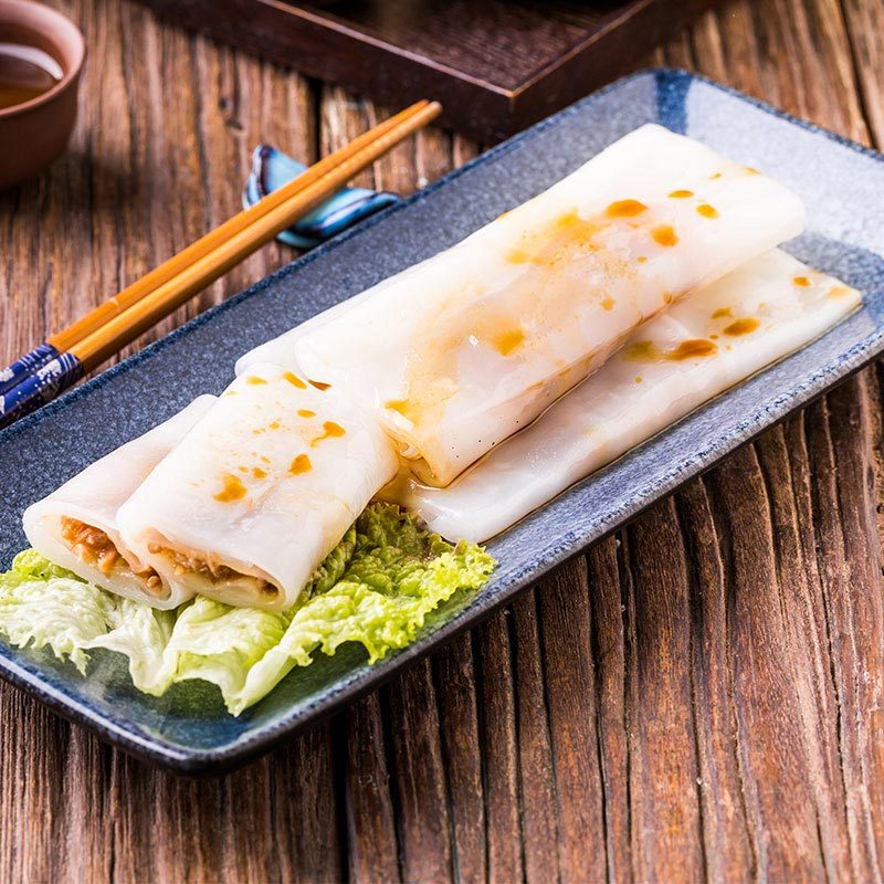 【苏宁生鲜】大洋厨佬叉烧肠粉660g 方便速食