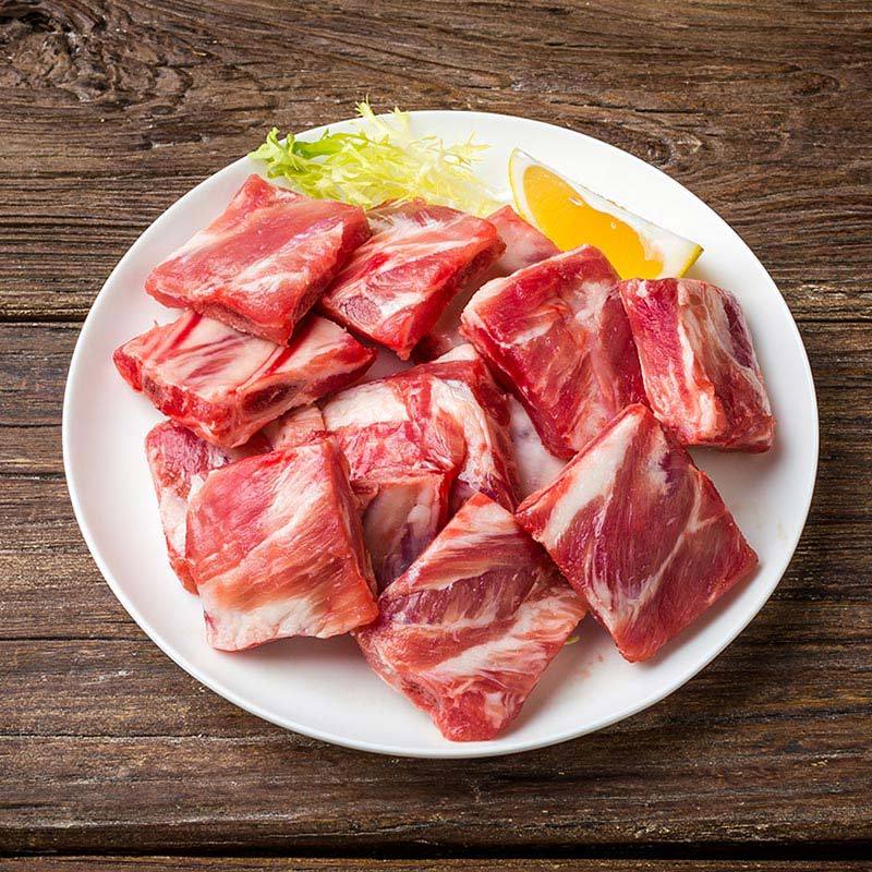 【苏宁生鲜】膳博士冻黑猪肋排粒300g
