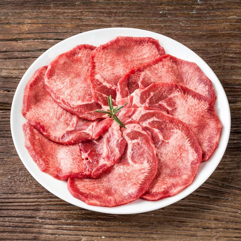 苏宁生鲜原膳乌拉圭牛舌切片厚切35mm350g