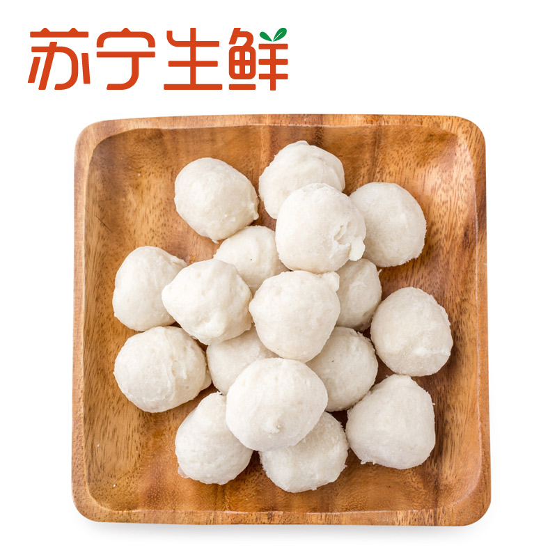 [苏宁生鲜]海霸王墨鱼风味丸250g