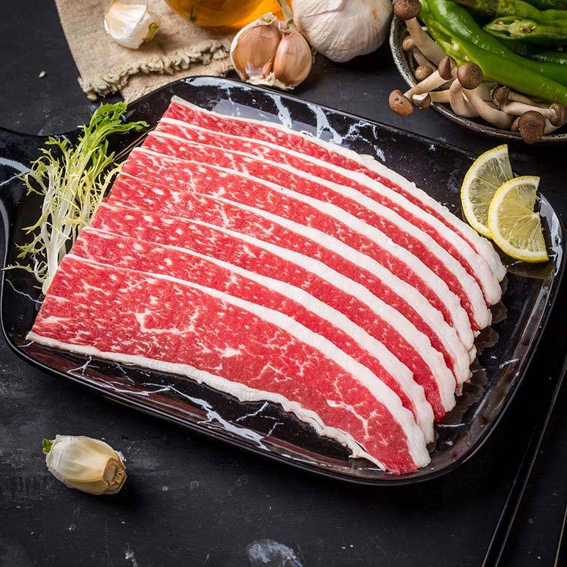 苏宁生鲜原膳澳洲和牛胸肉火锅片m7200g