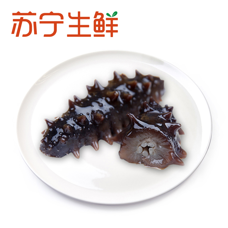 【苏宁生鲜】元宝岛即食海参(冷冻)100g(4支)