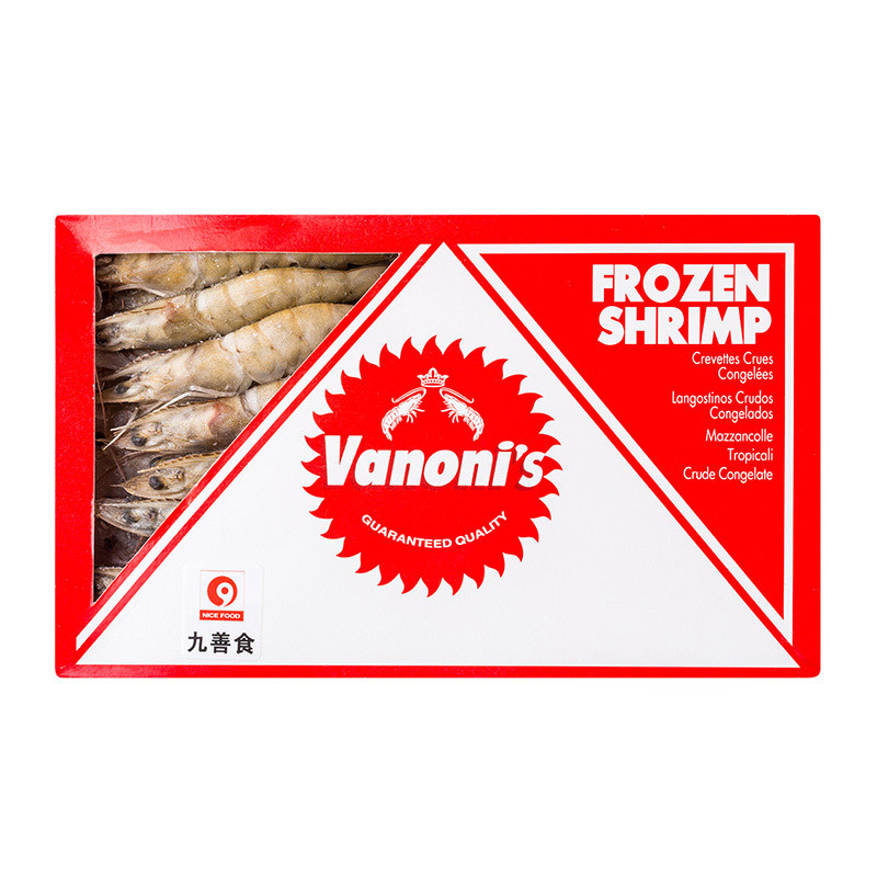 [苏宁生鲜]Vanonis厄瓜多尔原装生冻带头南美白对虾400g(20-24只)