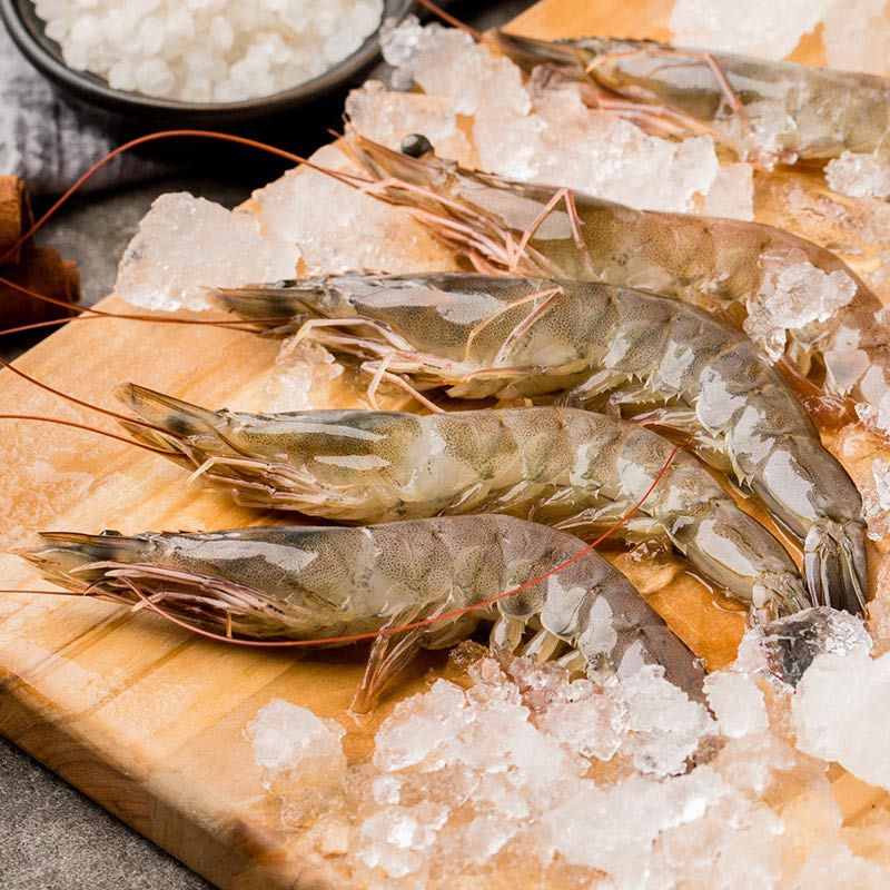 【苏宁生鲜】KINGOSCAR生冻凡纳对虾500g(21-25只)