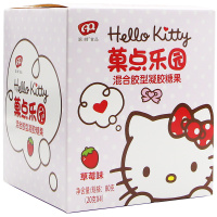 滨崎 菓点乐园草莓味糖果80g/罐 可爱造型休闲零食儿童零食办公室零食