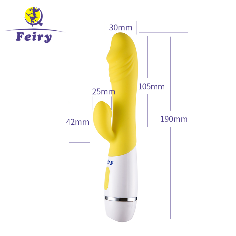 Feiry震动棒双头强力震动女用自慰器具 成人用品 情趣性爱玩具防水静音