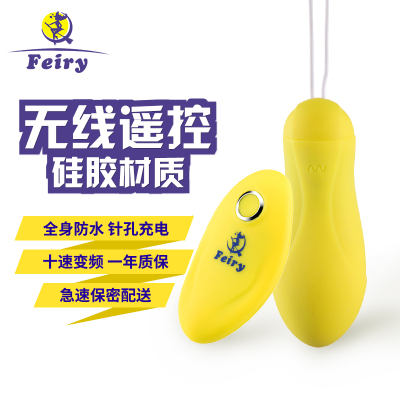 Feiry无线远程遥控跳蛋 强力震动静音防水充电 女用自慰器 情趣玩具 成人性爱用品