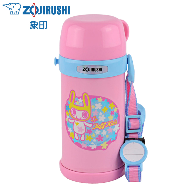 象印保温杯(ZOJIRUSHI) SC-MB60 家居 日用 儿童保温杯 不锈钢真空水杯 进口保温瓶 600ml 粉色