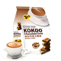 马来西亚进口泽合三合一原味巧克力饮品 速溶可可粉600g
