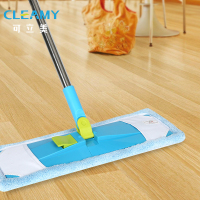 CLEAMY可立美-K5018强力去污大面板加长伸缩不锈钢平板拖把