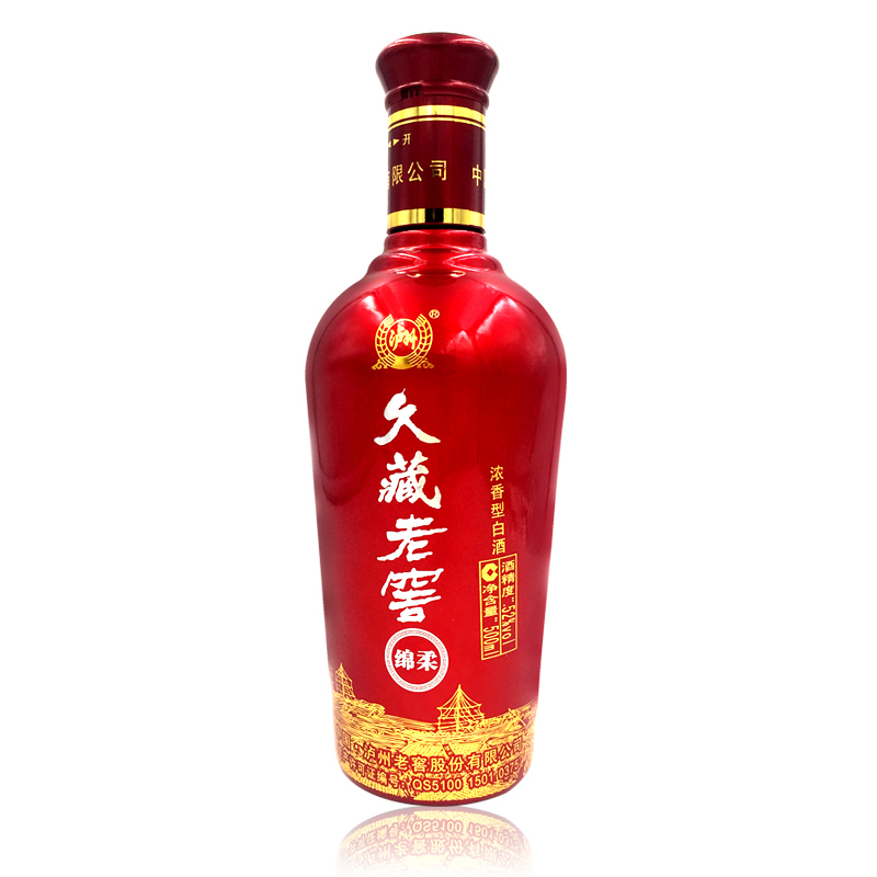 泸州老窖久藏老窖绵柔酒52度500ml