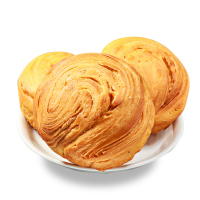 百岁山休闲糕点【美女手撕面包】【1280g/箱】早餐食品小零食蛋糕点心营养