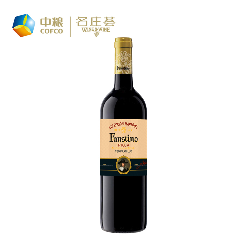 [中粮名庄荟]西班牙进口菲斯特马丁2015干红葡萄酒单支750ml