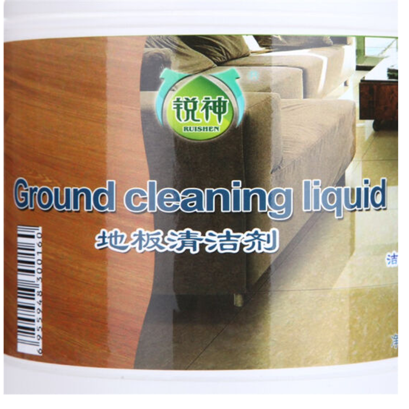 锐神(ruishen)地板清洁剂 3.8kg 清香去污 除尘 防静电