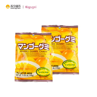 日本进口食品零食 春日井芒果软胶糖果汁 102g袋装