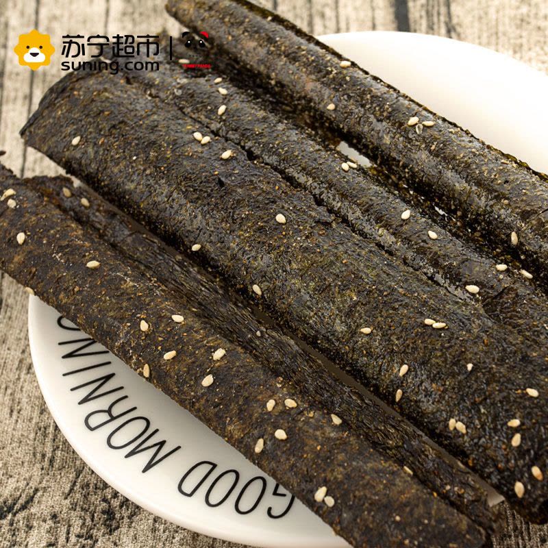 泰国进口熊猫先生海苔卷30g芝麻颗粒调味图片