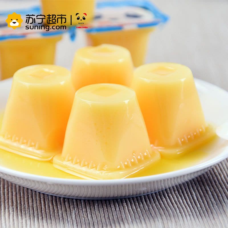 台湾进口雅米熊猫椰果果冻芒果味480g休闲零食布丁图片