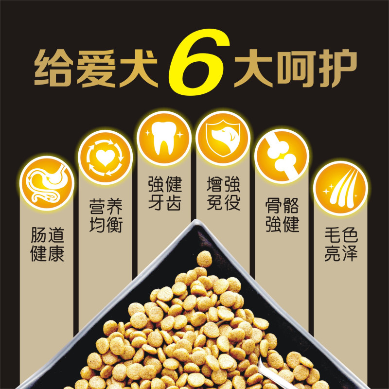 泰尔福(T&F)狗粮 小型犬鸡肉味成犬粮 1.5KG犬用主粮