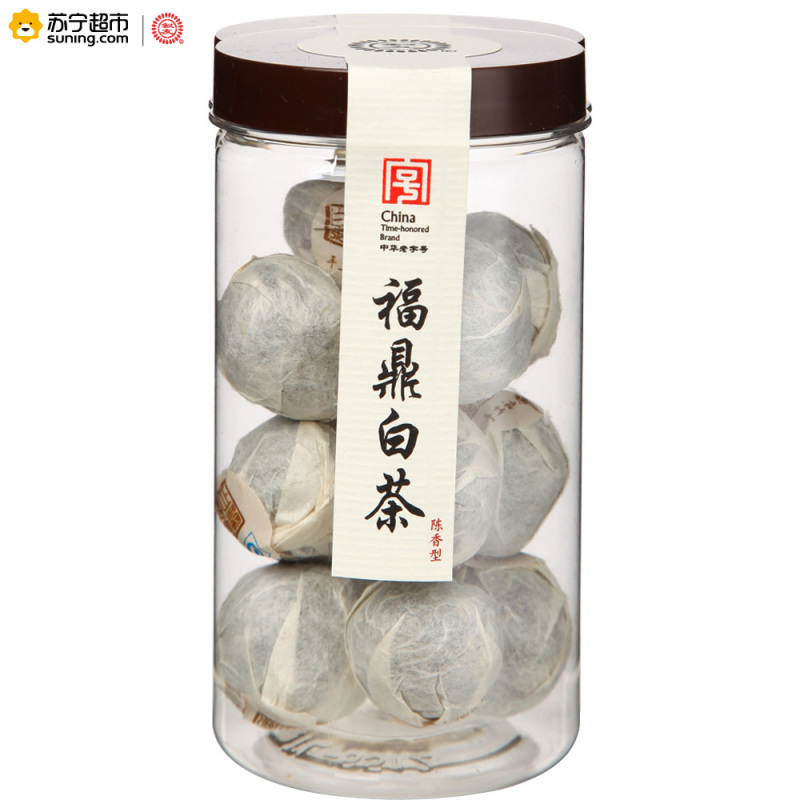 叙友 福鼎白茶(陈香型) 60g/罐装 茶叶