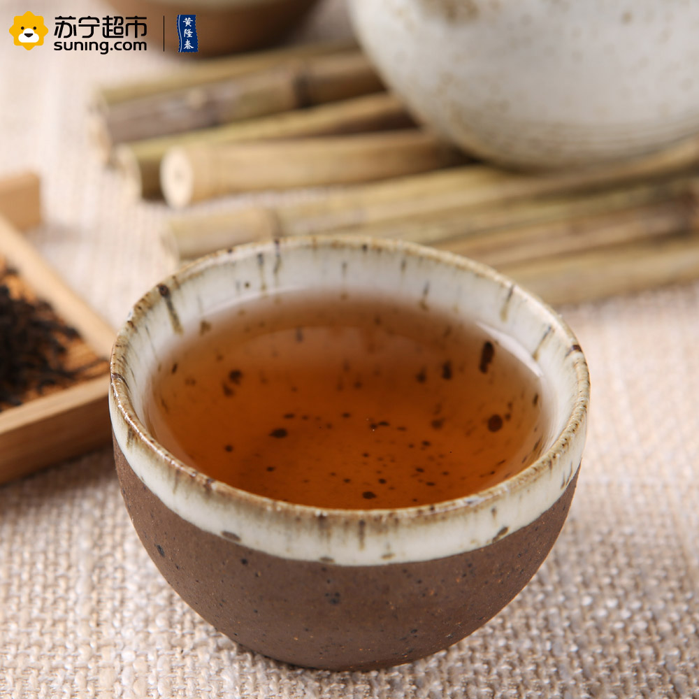 黄隆泰 一级 普洱茶(熟茶) 100g/罐装 茶叶