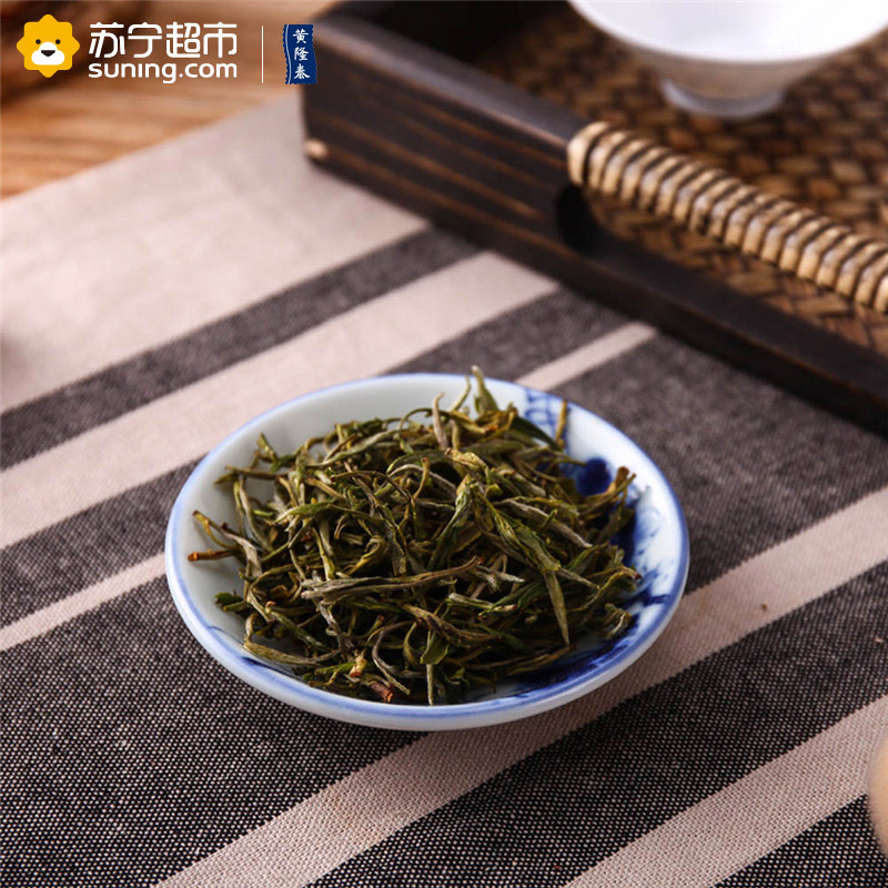 黄隆泰 黄山毛峰 50g/罐 绿茶 茶叶