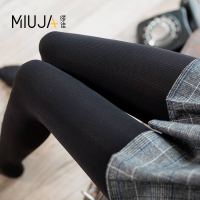 缪佳2018新款高腰踩脚弹力舒适打底袜女春秋薄打底裤