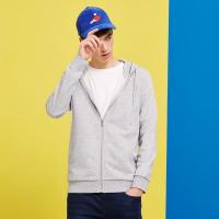 美特斯邦威开衫卫衣男韩版2018春装新款净色运动外套学生休闲潮6611879213_1