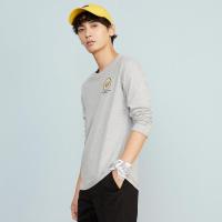 美特斯邦威长袖T恤男韩版学生2018春装新款老虎刺绣纯棉打底衫潮6610814231