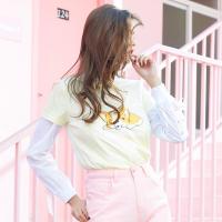 美特斯邦威柯基短袖T恤女可爱百搭2018夏季新款短袖衫韩版学生潮603668