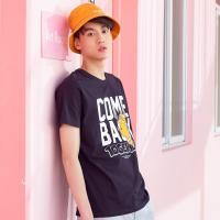 美特斯邦威短袖T恤男2018夏季新款ins时尚小熊猫卡通印花短袖衫661351