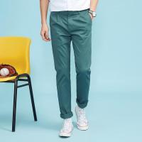 美特斯邦威休闲长裤男士春秋装弹力舒适直筒工装裤子商务潮753329_1
