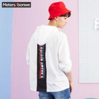 美特斯邦威套头夹克男装2018夏装新款漫威漫画外套商场同款潮流734218