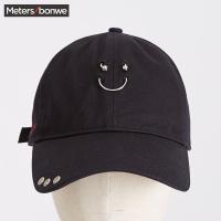 美特斯邦威棒球帽男2018夏季新款金属风韩版鸭舌帽遮阳帽商场款775103