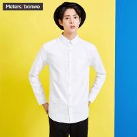 美特斯邦威牛仔长裤女2018春装修身小脚牛破洞仔长裤