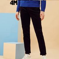 美特斯邦威旗下 4M休闲裤男士秋冬弹力修身加厚灯芯绒