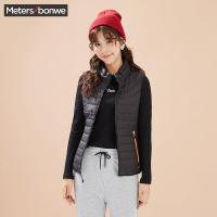 美特斯邦威棉衣女士冬装马甲时尚棉服外套学生 商场同款 231558
