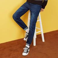 美特斯邦威牛仔裤男冬装款学生长裤韩版百搭显瘦潮商场款756343