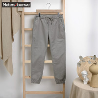 美特斯邦威休闲裤男2019春季新款潮流青少年学生韩版休闲跑裤男