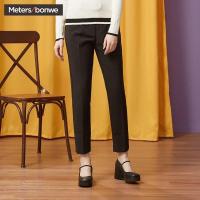美特斯邦威女装休闲裤女韩版显瘦百搭休闲长裤学生铅笔裤