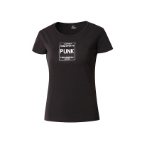 赛琪(SAIQI)短袖t恤女圆领2018夏季吸汗透气针织休闲上衣跑步健身服116350