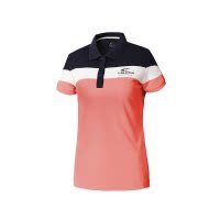 赛琪polo衫短袖2018夏季百搭翻领时尚透气吸汗t恤女休闲上衣116366