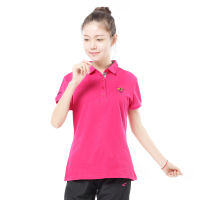 赛琪短袖正品女士夏季新款运动T恤女子翻领短袖透气休闲针织短T恤113404