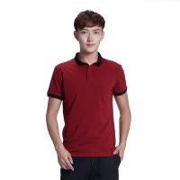 赛琪POLO衫2018夏季百搭翻领简约透气短袖上衣时尚百搭男t恤116455